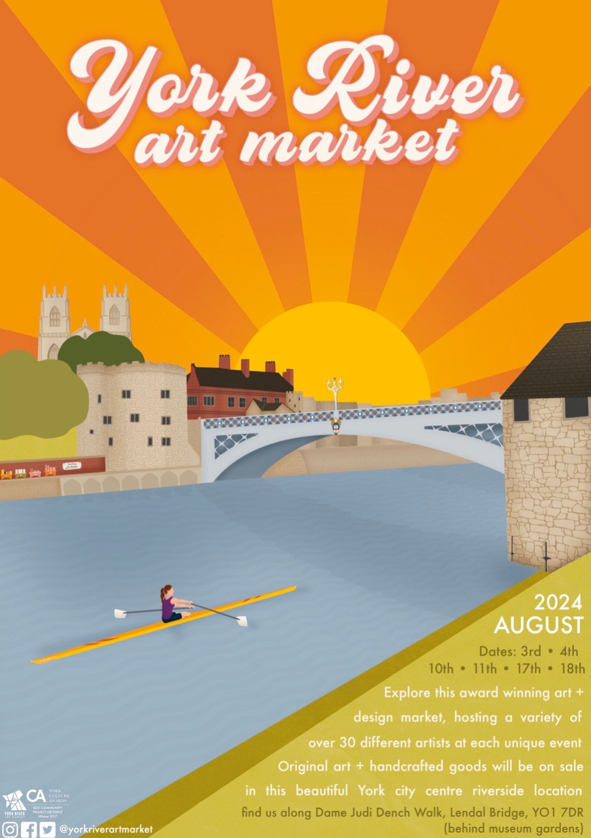 York River Art Market - Sunday 11th August 2024 