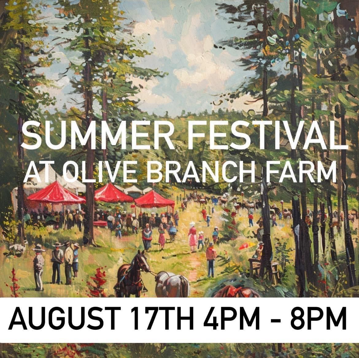 Summer Festival at Olive Branch Farm 