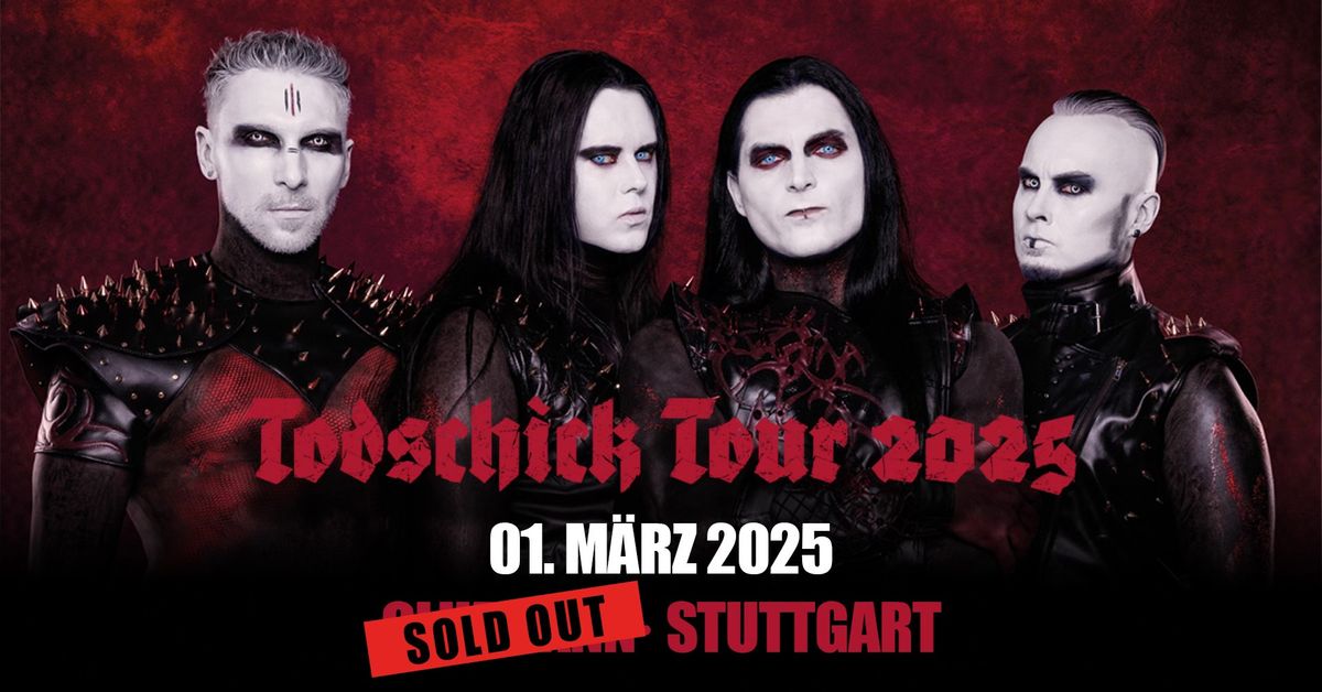 NACHTBLUT \u00b7 TODSCHICK TOUR 2025 \u00b7 STUTTGART \u00b7 CLUBCANN - SOLD OUT!