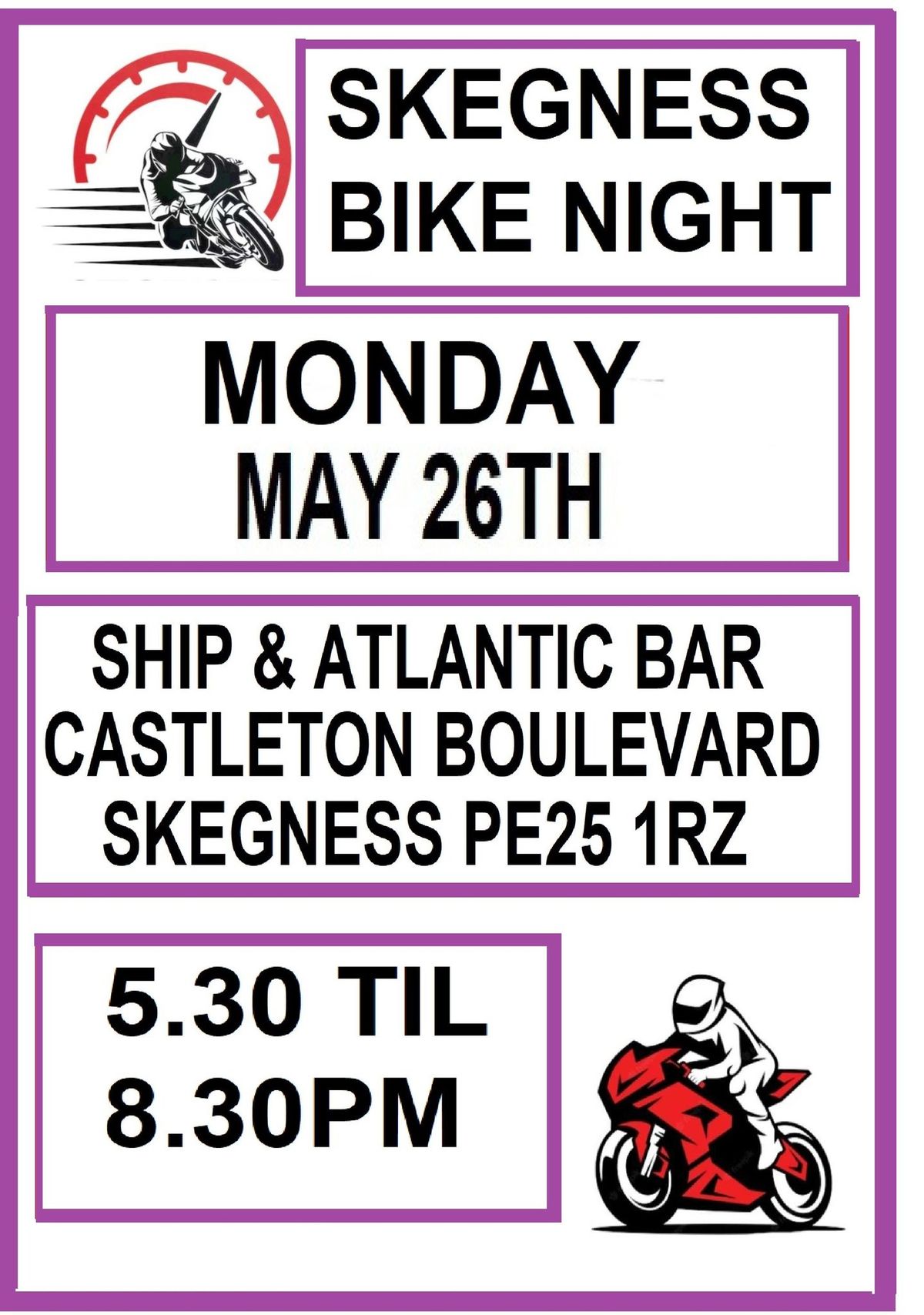 May Bike night