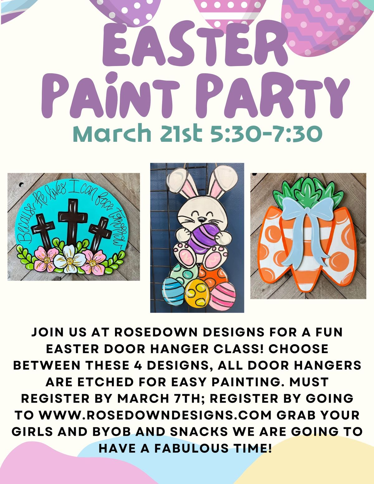 Easter Paint Party