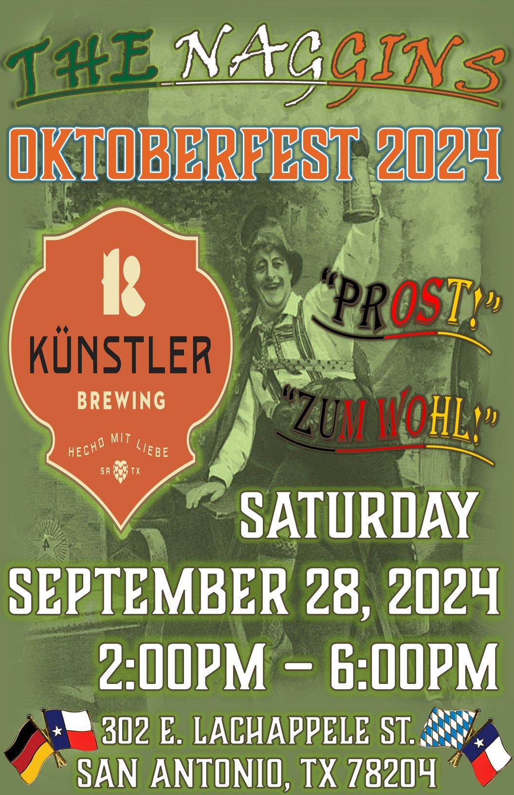 The Naggins - Oktoberfest @ Kunstler Brewing