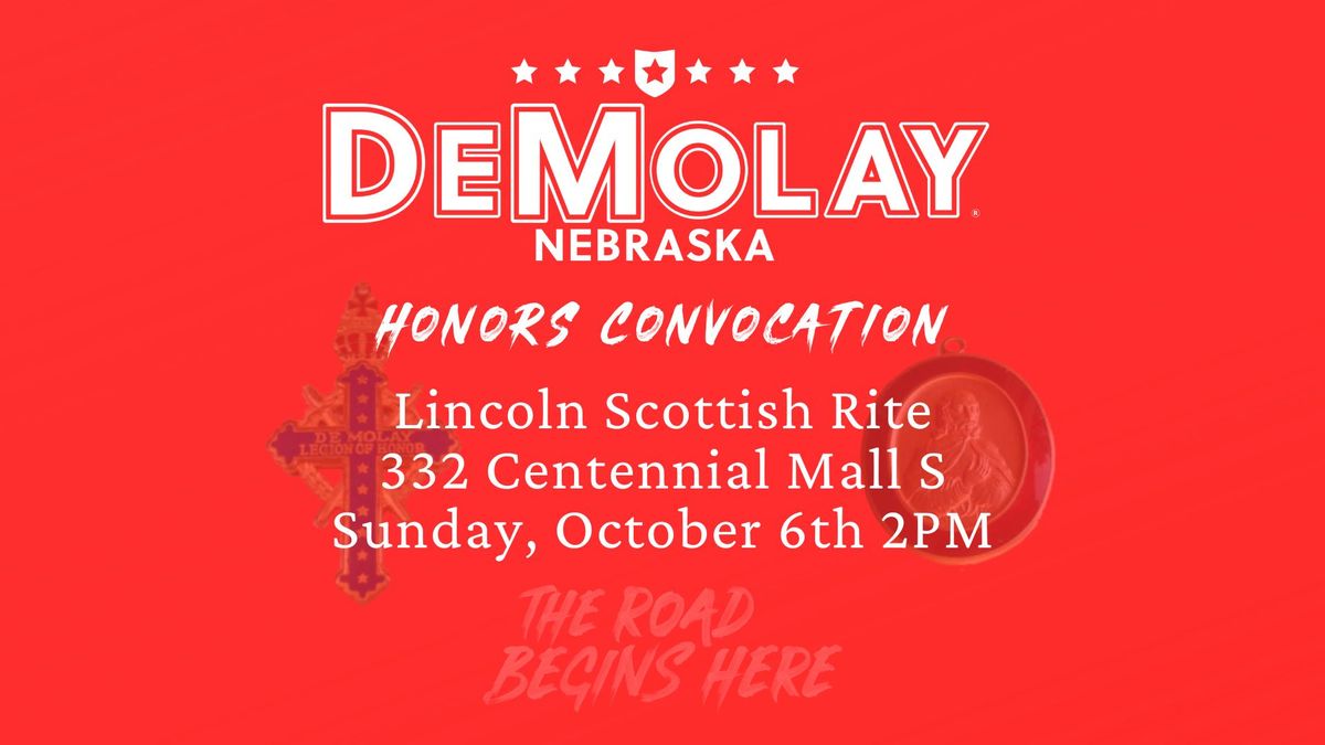 2024 Nebraska DeMolay Honors Convocation