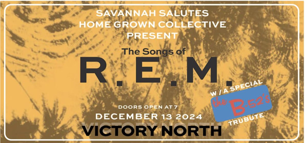 Savannah Salutes and Homegrown Collective celebrate the music of R.E.M.