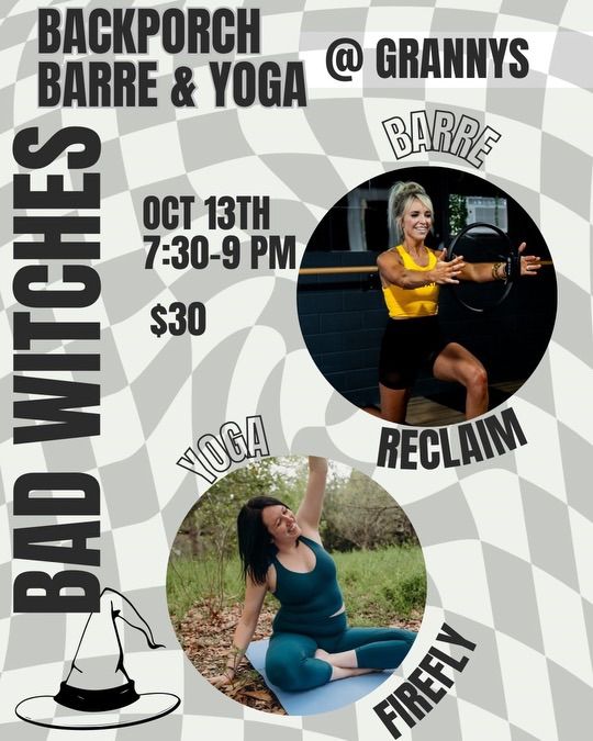 Bad Witches Backporch Barre & Yoga