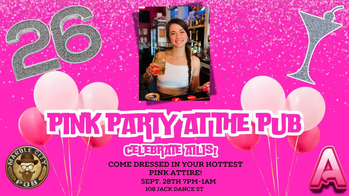 PINK PARTY AT THE PUB!