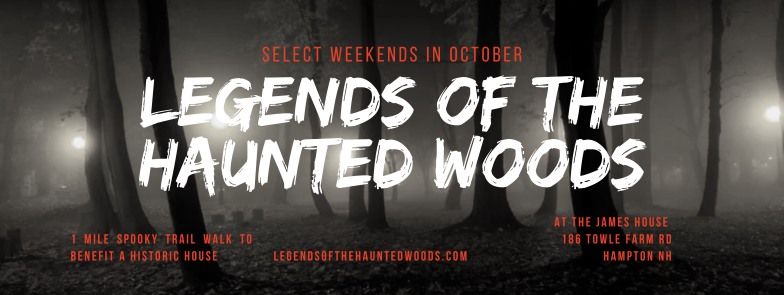 Legends of the Haunted Woods Night Time Super scary Walk