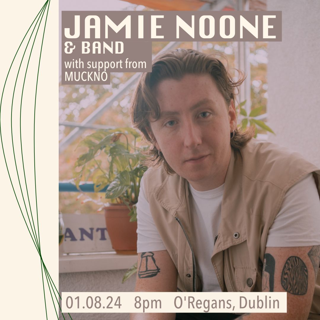 Jamie Noone and Band with support of Muckno