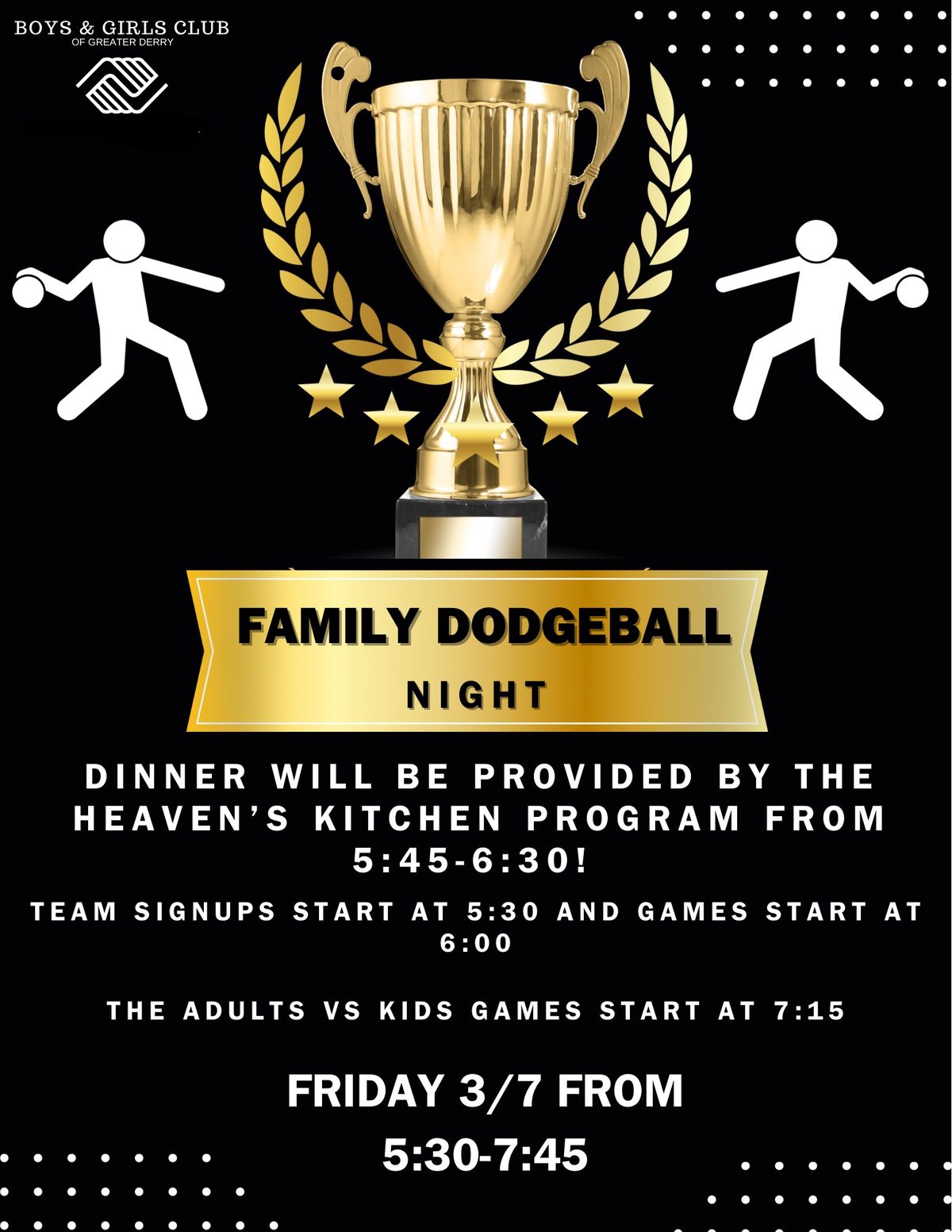 2nd Annual Family Dodgeball Night