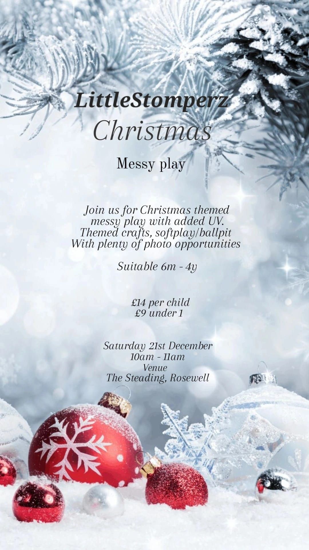 Christmas messy play 