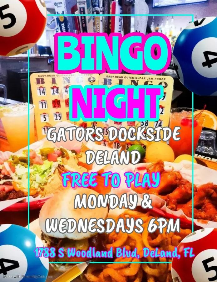 Bingo night at @ Gators Dockside of DeLand