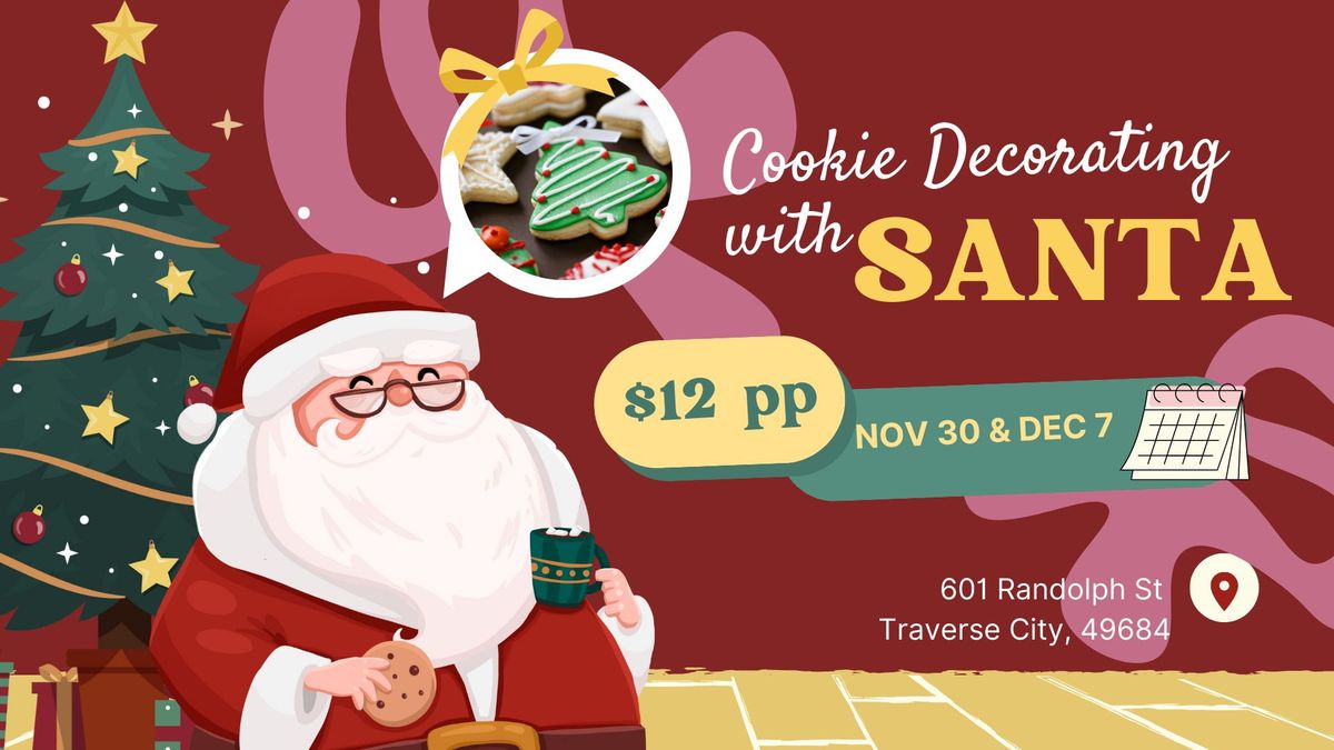 Cookie Decorating with Santa - 12pm