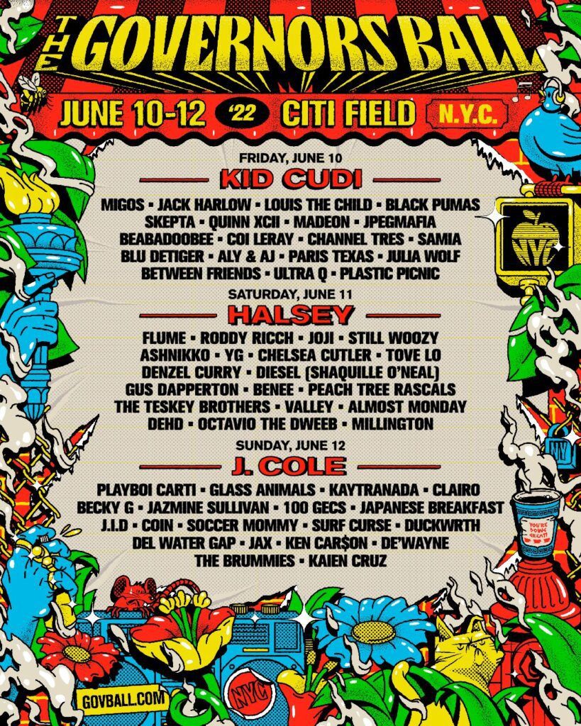 Governors Ball Music Festival (3 Day Pass) 