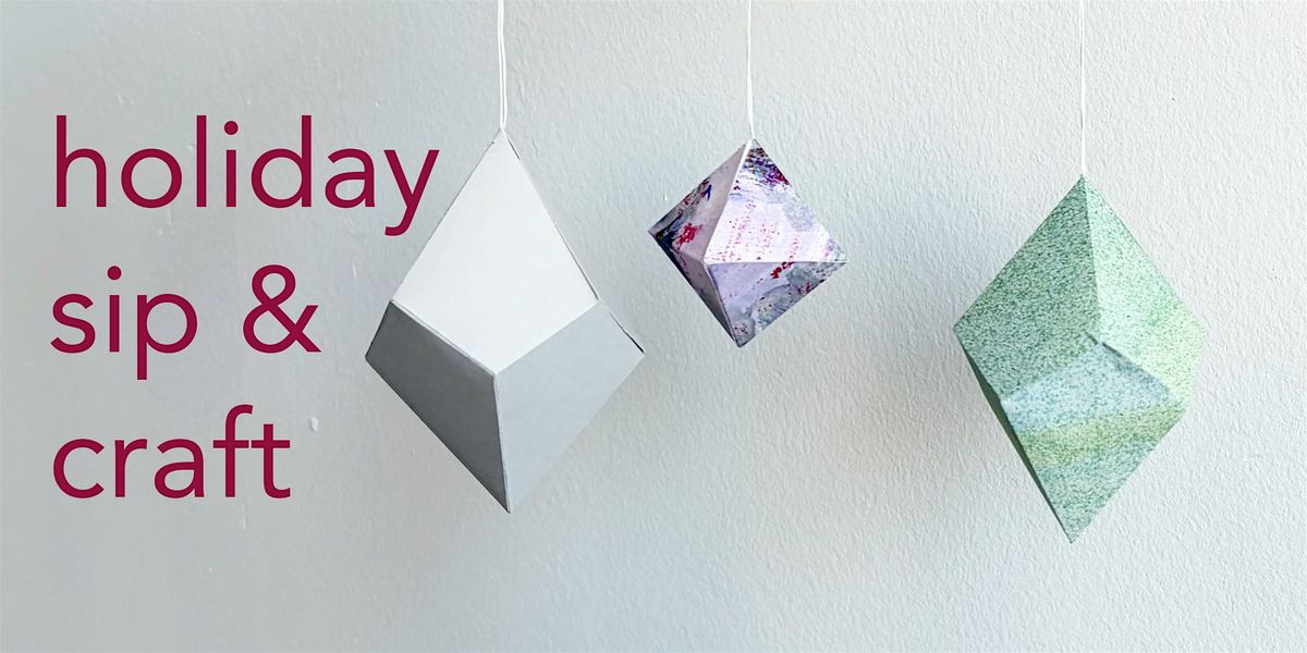 Holiday Sip and Print