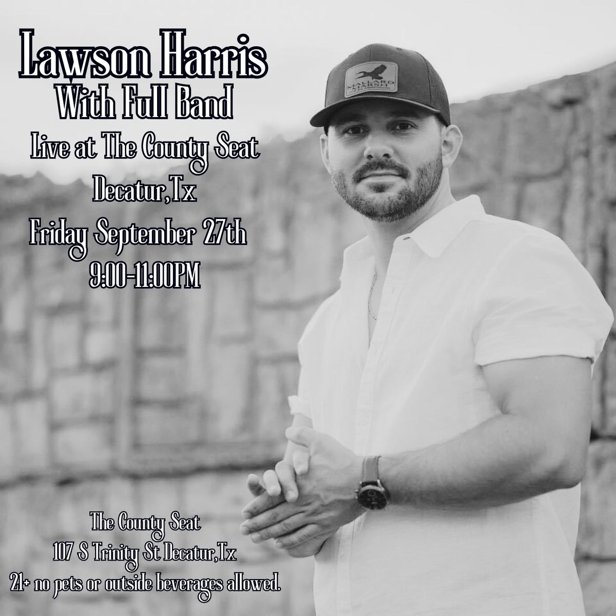 Lawson Harris Live At The County Seat 