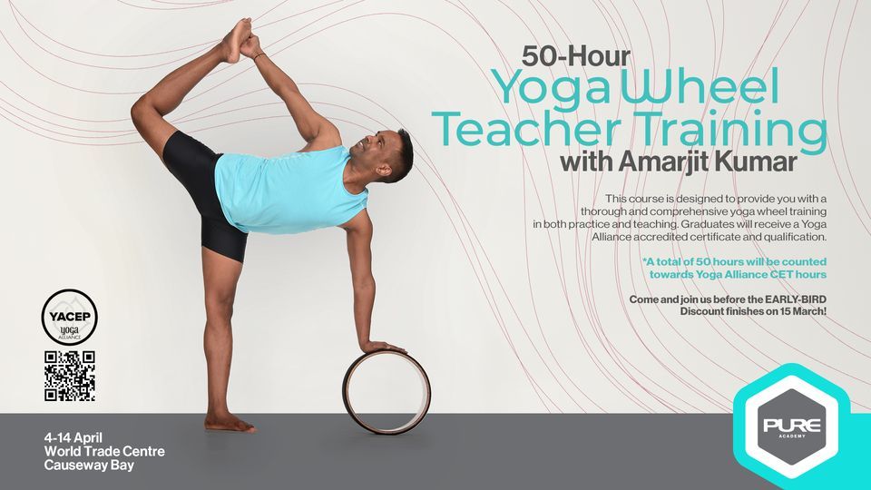 50-Hour Yoga Wheel Teacher Training with Amarjit Kumar
