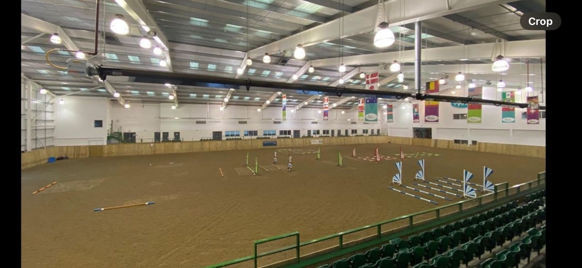 Flat\/Showing\/Poles or SJ clinic held in the main indoor arena (65 x 35) @ Bishop Burton College 