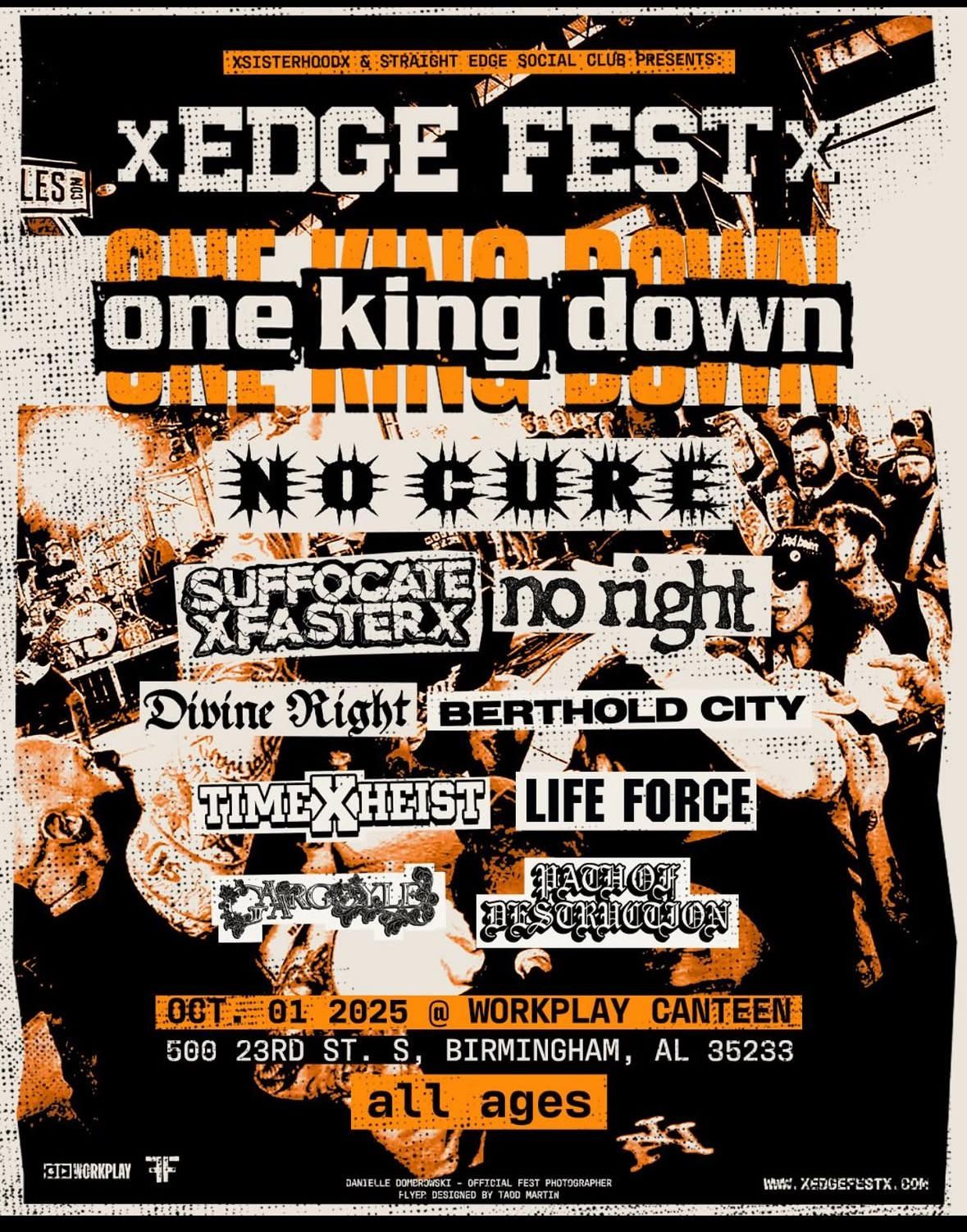 Edge Fest - One King Down at Workplay Theatre