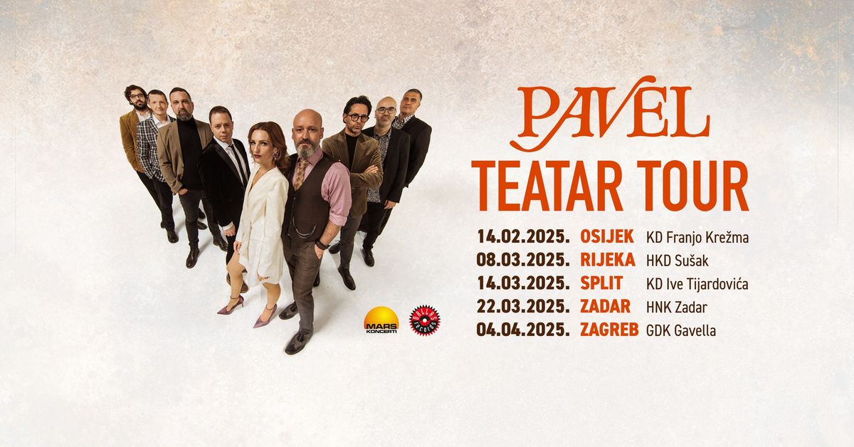 PAVEL || Teatar Tour - KD Ive Tijardovi\u0107a SPLIT  || 14.3.2025. 