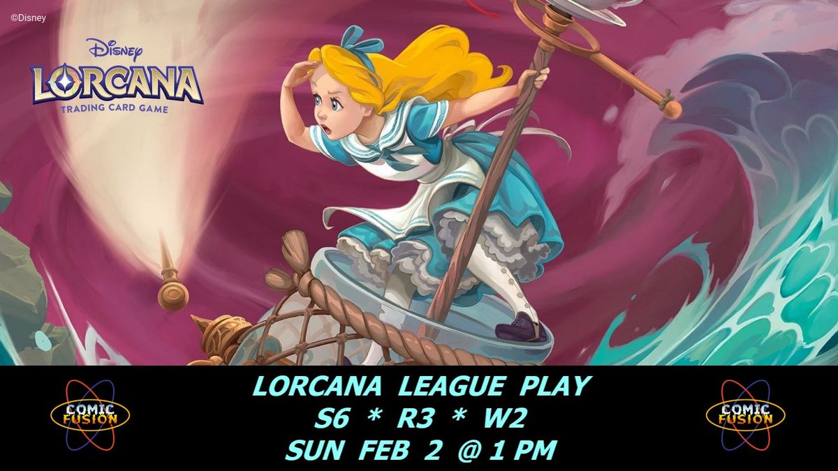 Disney Lorcana League - Season 6 Round 3 Week 2