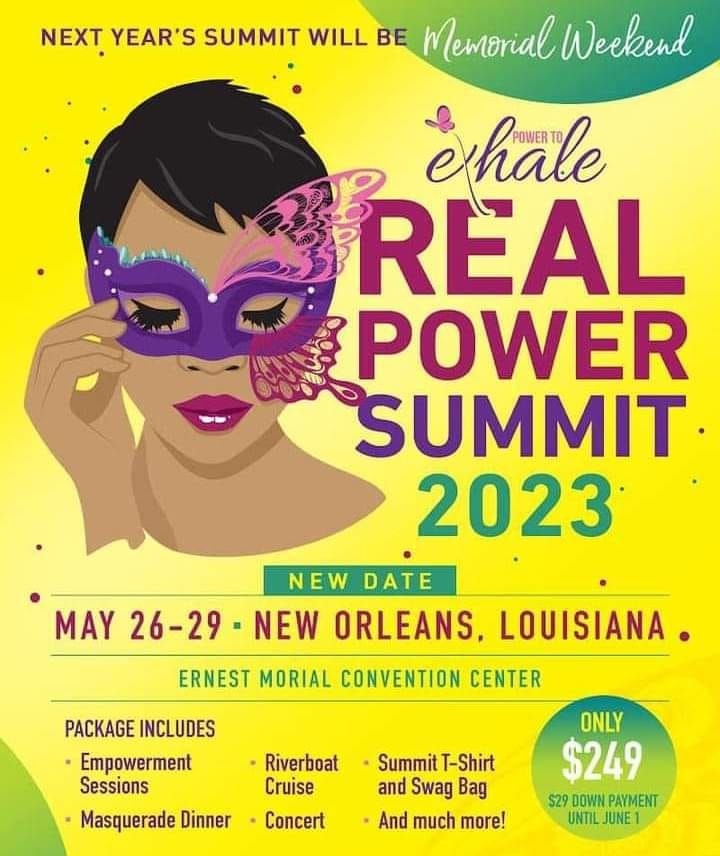 Real Power Summit 2023, New Orleans Ernest N. Morial Convention Center