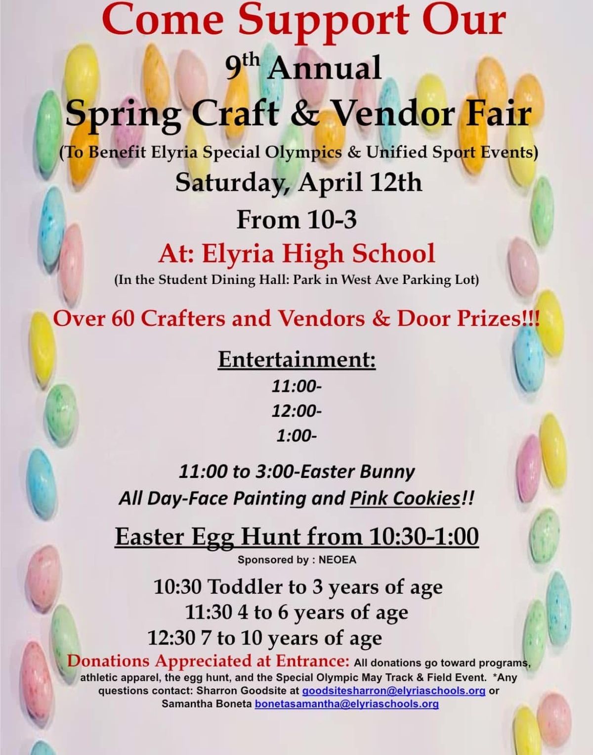 9th Annual Spring Craft & Vendor Fair