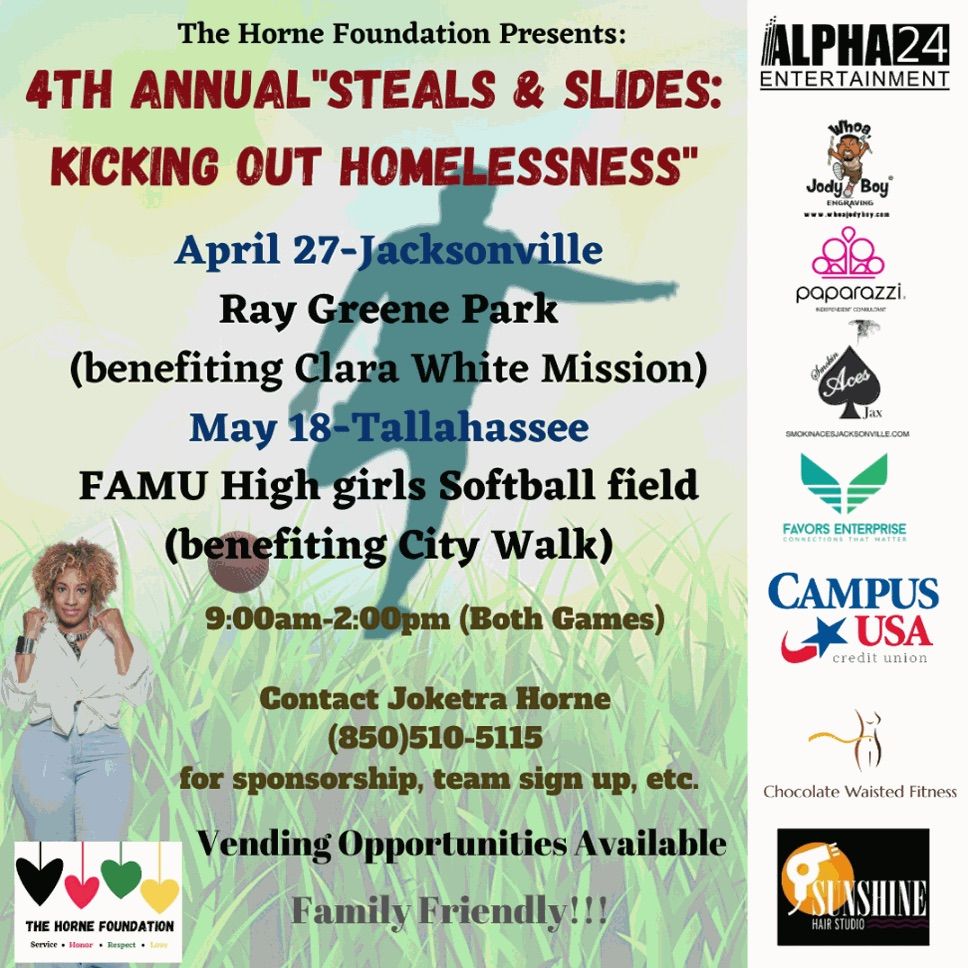 The Horne Foundation\u2019s 4th Annual Steals and Slides: Kicking Out Homelessness 
