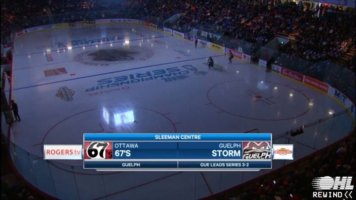 Guelph Storm at Ottawa 67s