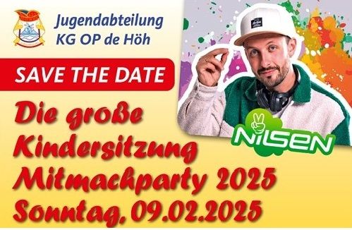 Die gro\u00dfe Kindersitzung\/Mitmachparty 2025