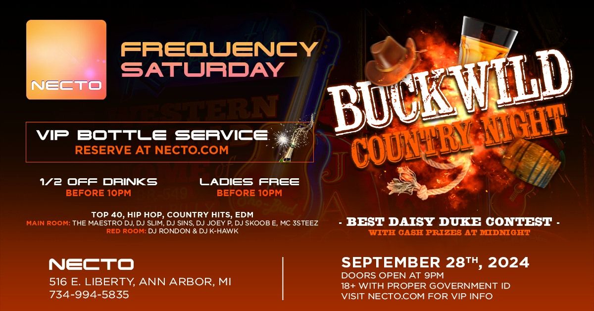 Frequency Buckwild Country Night