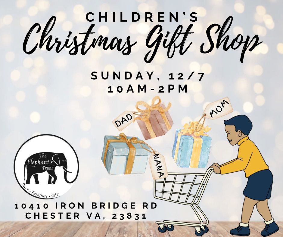 Children\u2019s Christmas Gift Shop at The Elephant\u2019s Trunk \ud83c\udf81\ud83d\udc18