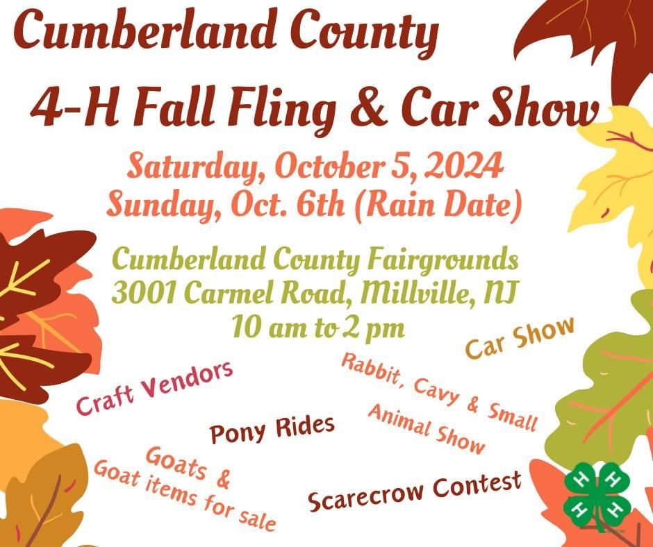 C.C. 4-H Fall Fling and Car Show