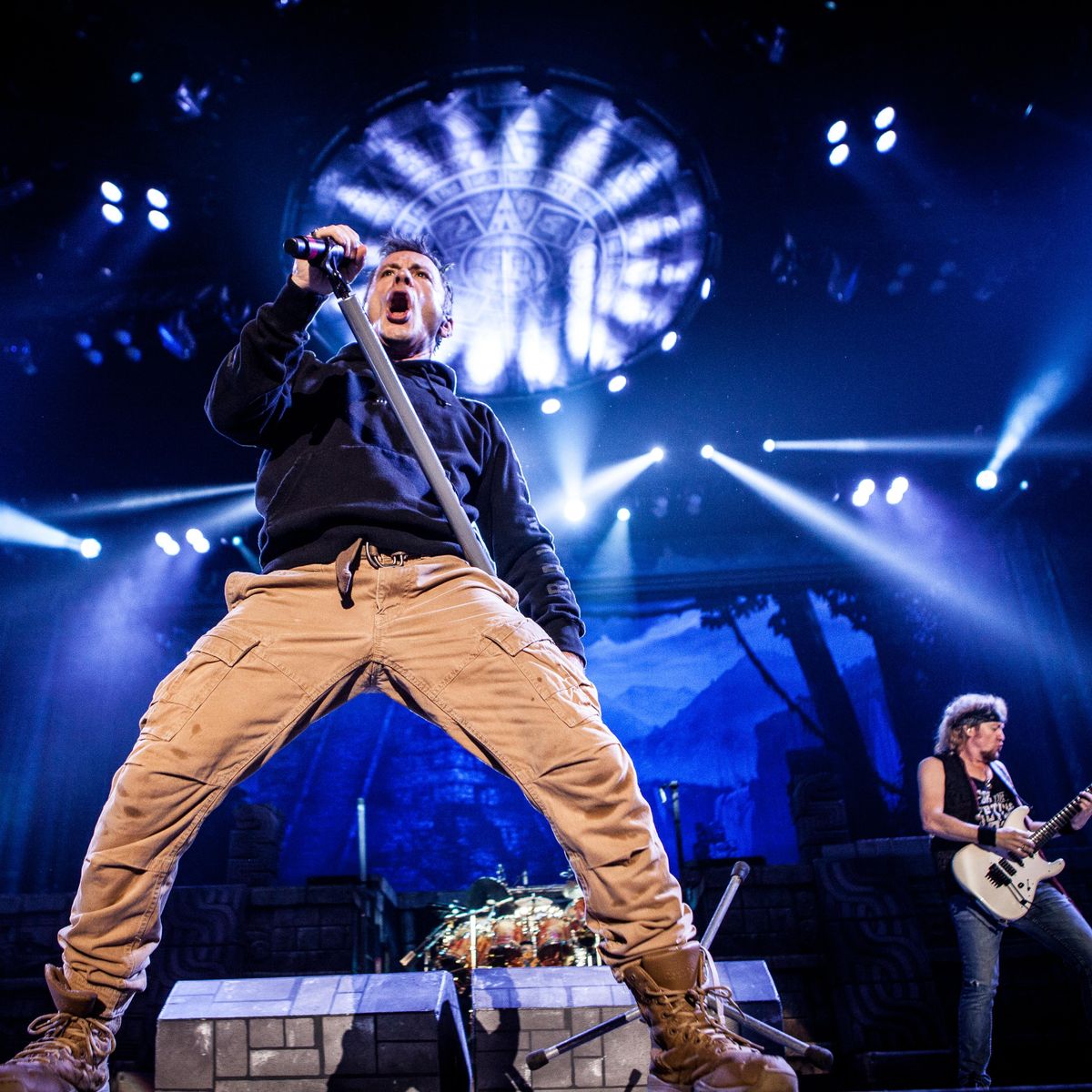 Iron Maiden with Megadeth and Anthrax