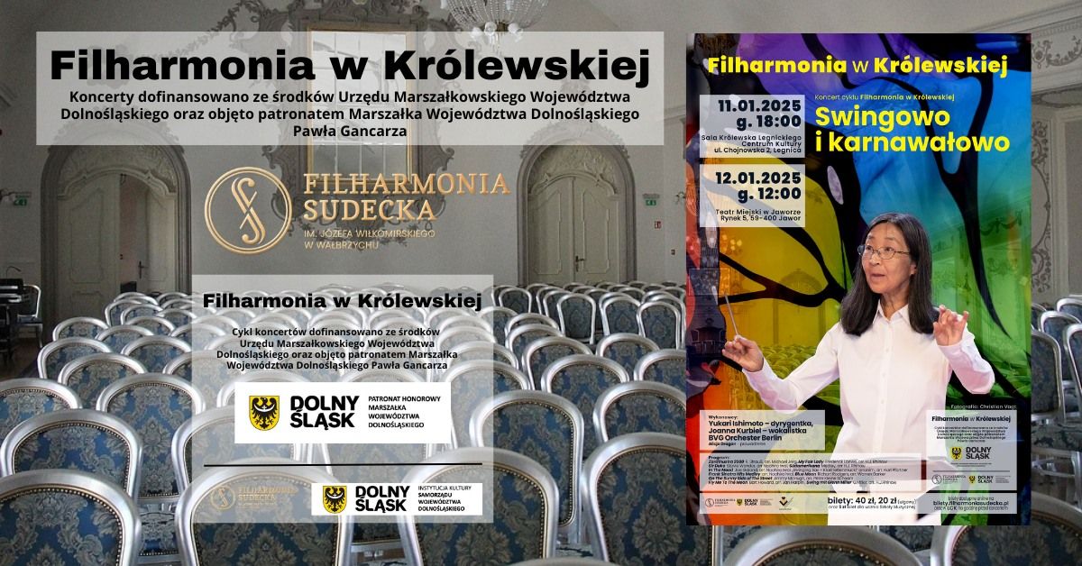 Filharmonia w Kr\u00f3lewskiej \ud83d\udc51 Koncerty muzyki klasycznej w Legnicy w 2025 r.