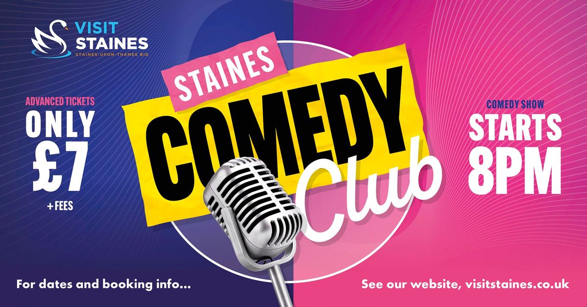 Staines Comedy Club: 12th December \ud83c\udfad