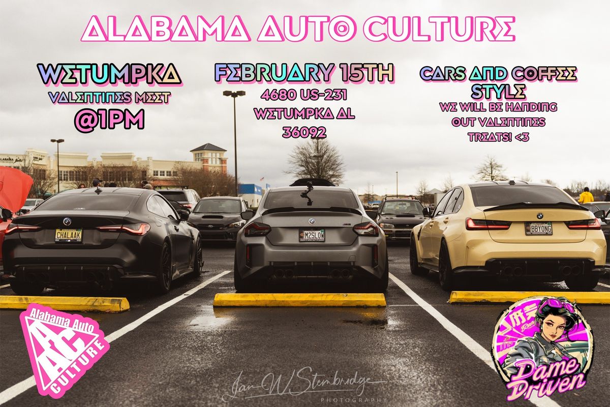 AAC x DAME DRIVEN Valentines Car Meet