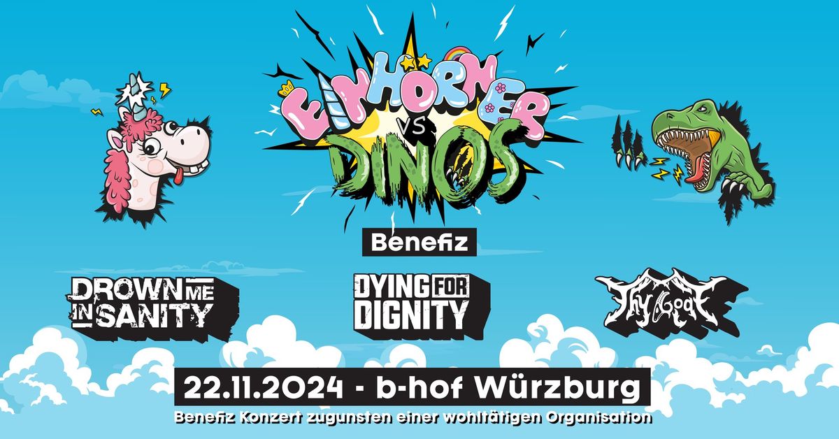 Einh\u00f6rner VS Dinos Benefiz