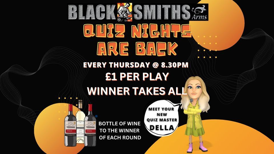 Quiz Nights at The Blacksmiths Arms, The Blacksmiths Arms, Bideford, 9