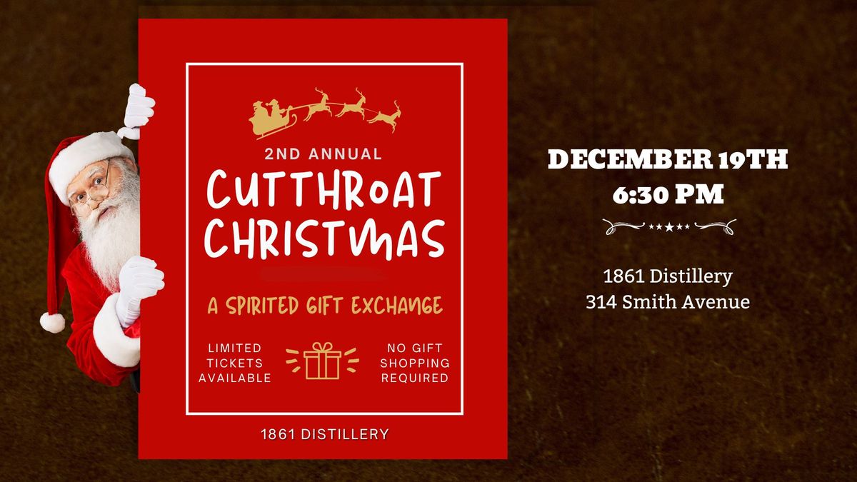 1861 Distillery Cutthroat Christmas