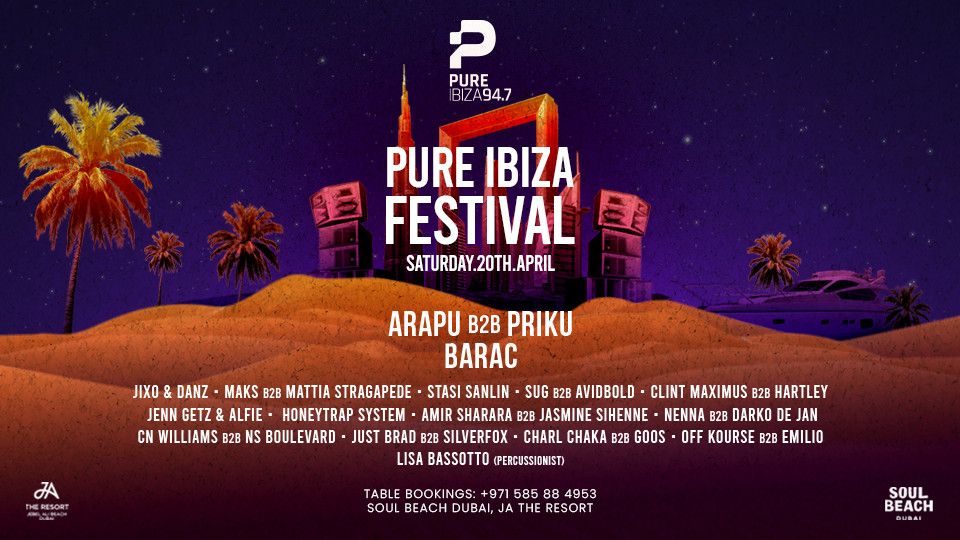 Pure Ibiza 94.7 Beach Festival