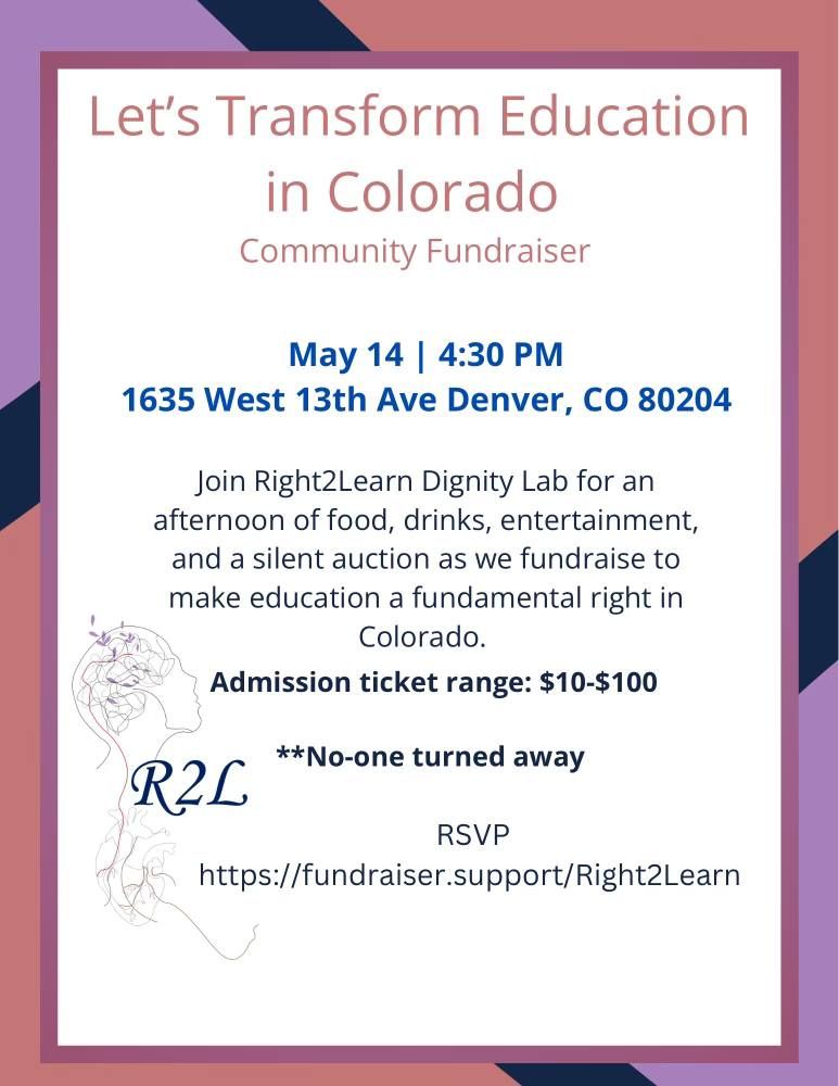 Let's Transform Education in Colorado: Community Fundraiser 