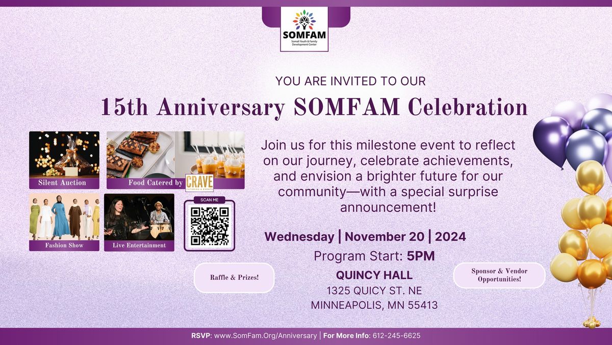 15th Anniversary SOMFAM Gala 