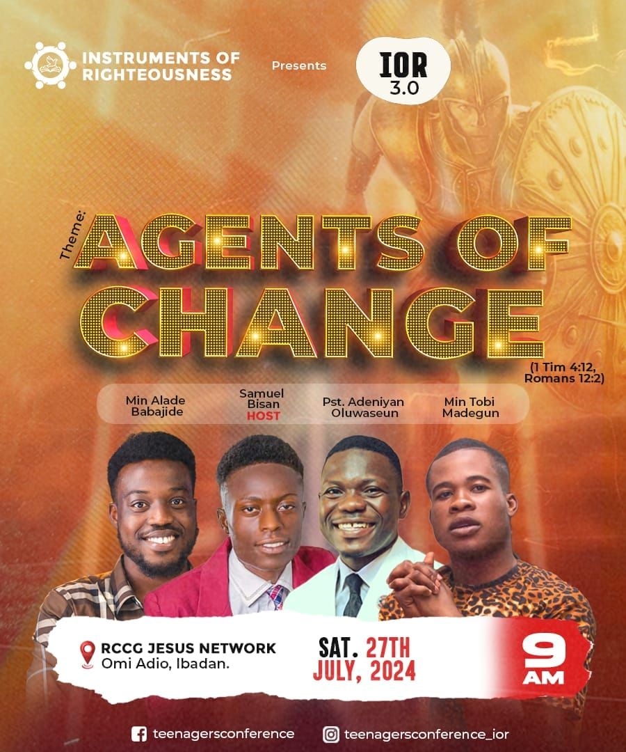 IOR CONFERENCE 3.O (AGENTS OF CHANGE)