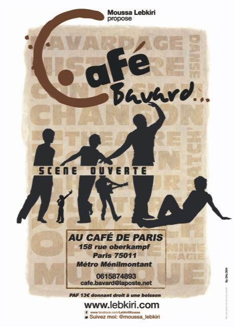 CAF\u00c9 BAVARD DE MOUSSA LEBKIRI \u2022 Caf\u00e9 de Paris