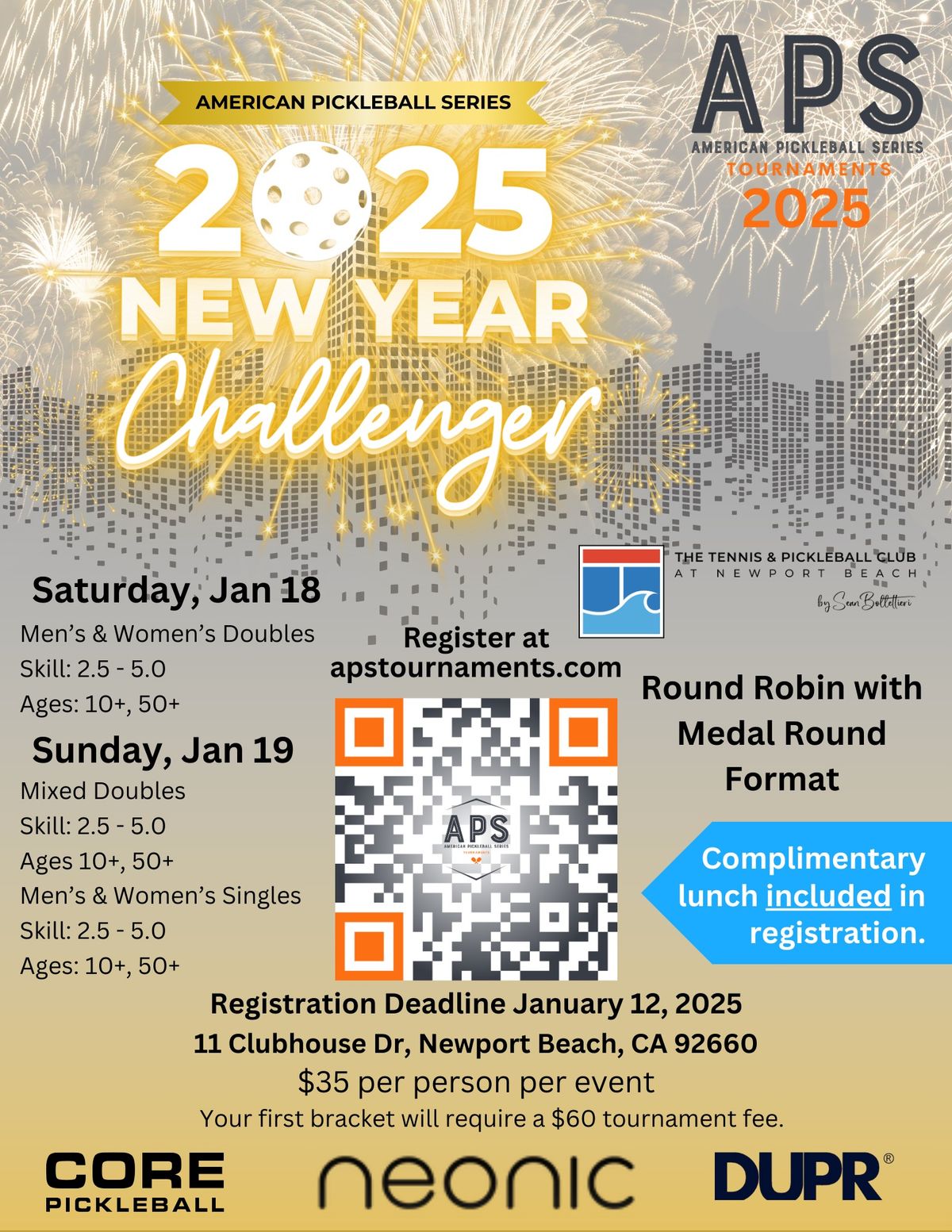 APS 2025 New Year Challenger