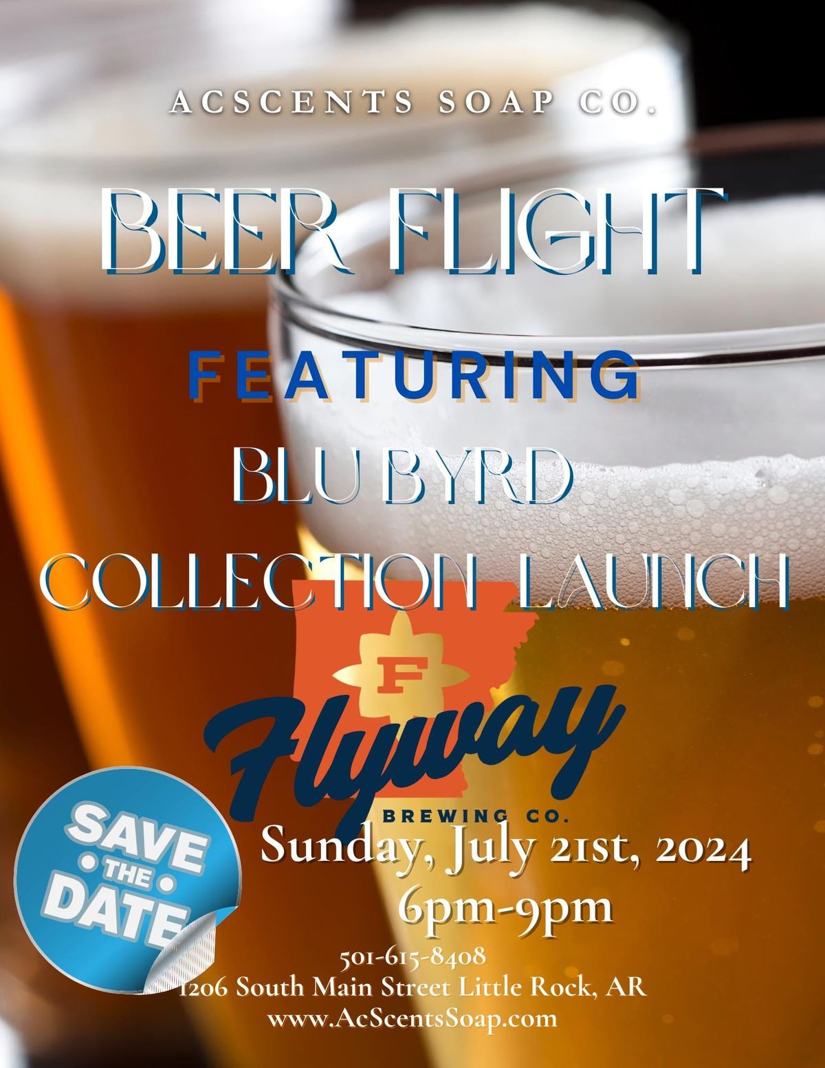 Beer Flight ft. Blu Byrd Collection Launch  