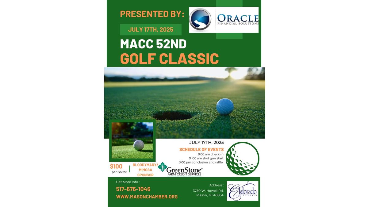 52st MACC Golf Classic