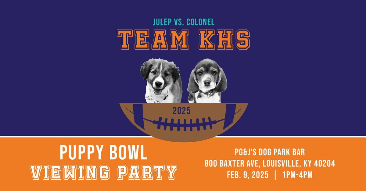 Puppy Bowl Viewing Party