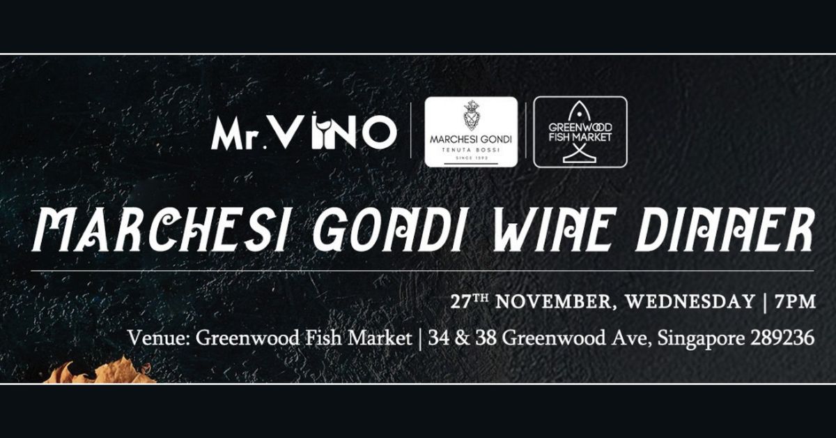 Marchesi Gondi Wine Dinner