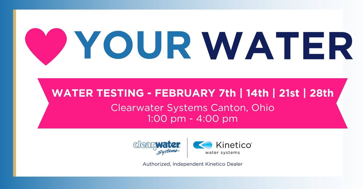 Water Testing in Canton